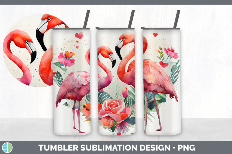 valentines-flamingo-tumbler-sublimation-bundle