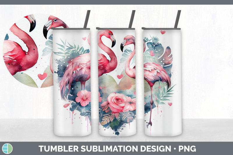 valentines-flamingo-tumbler-sublimation-bundle