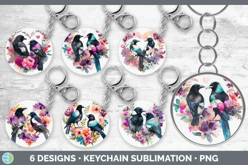 valentines-magpie-keychain-bundle-keyring-sublimation-designs