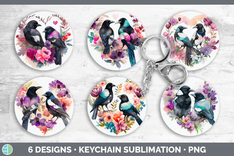 valentines-magpie-keychain-bundle-keyring-sublimation-designs