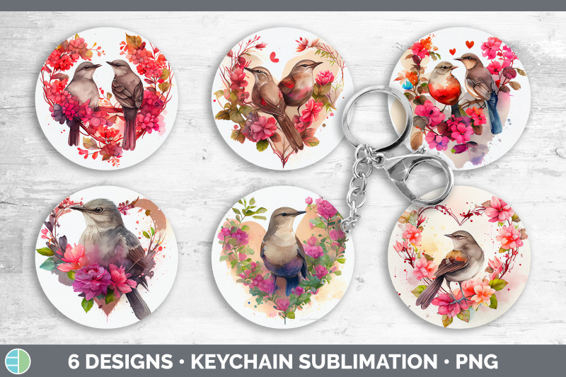 valentines-mockingbird-keychain-bundle-keyring-sublimation-designs