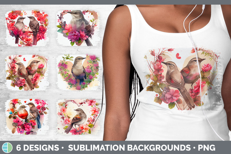 valentines-mockingbird-distressed-sublimation-background-panel