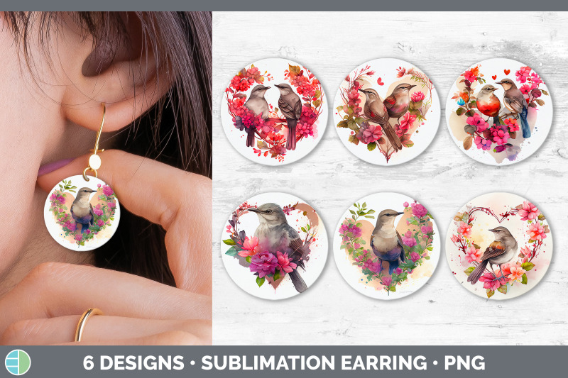 valentines-mockingbird-round-earring-sublimation-designs-bundle