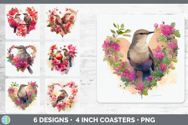 valentines-mockingbird-square-coaster-sublimation-designs-bundle