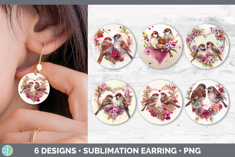 valentines-sparrow-round-earring-sublimation-designs-bundle