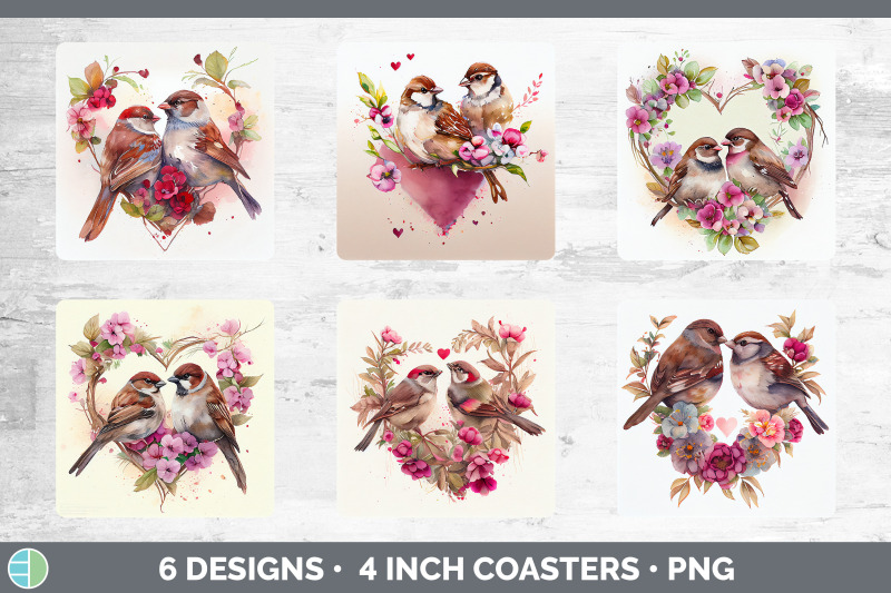 valentines-sparrow-square-coaster-sublimation-designs-bundle