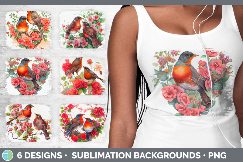 valentines-robin-distressed-sublimation-background-panel