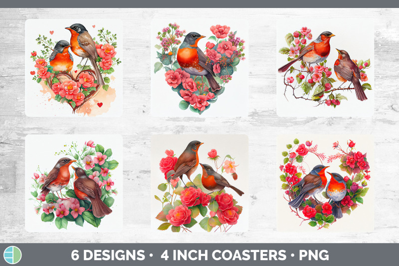 valentines-robin-square-coaster-sublimation-designs-bundle