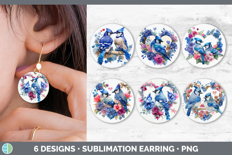 valentines-blue-jay-round-earring-sublimation-designs-bundle