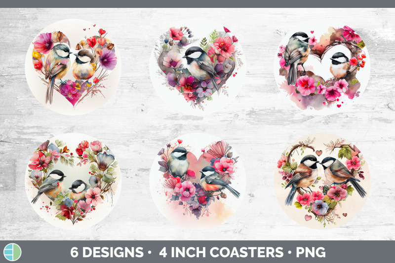 valentines-chickadee-round-coaster-sublimation-designs-bundle