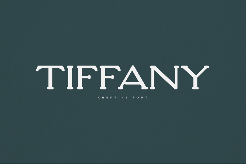 tiffany-creative-font