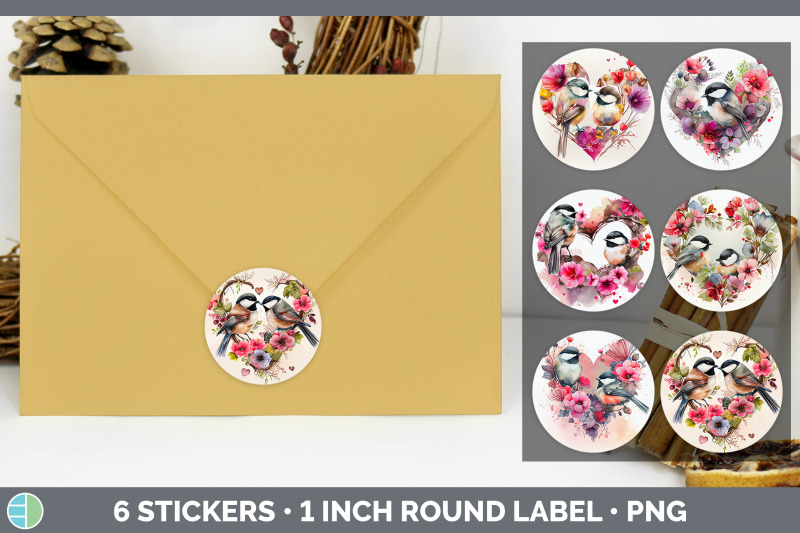 valentines-chickadee-stickers-sticker-1in-round-labels-png-designs