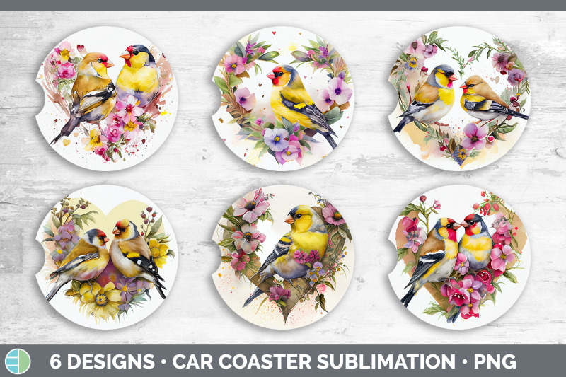 valentines-goldfinch-car-coaster-sublimation-designs-bundle