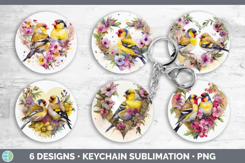 valentines-goldfinch-keychain-bundle-keyring-sublimation-designs