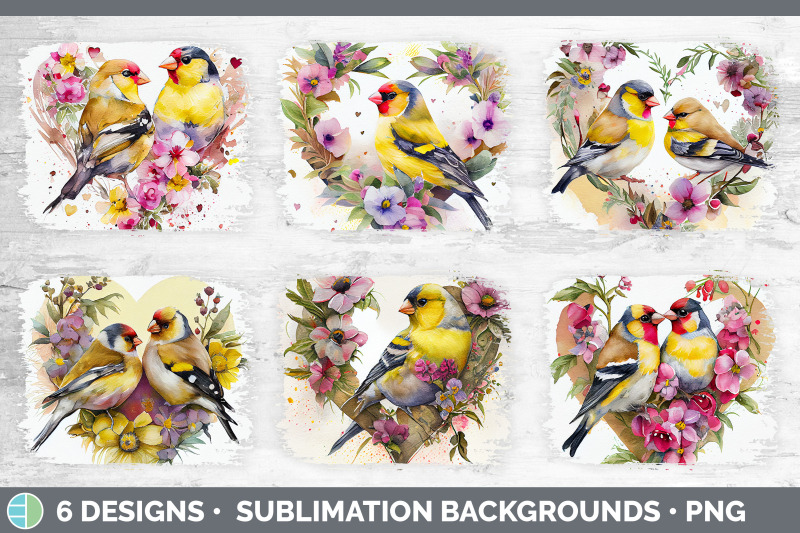 valentines-goldfinch-distressed-sublimation-background-panel