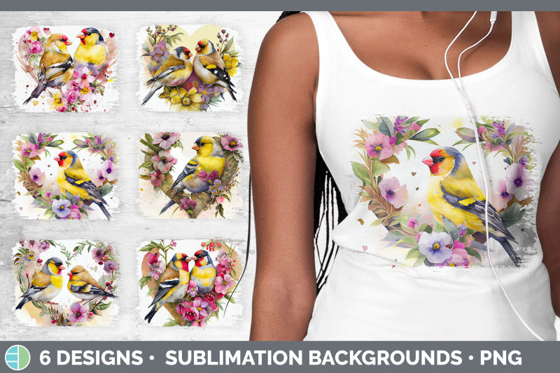 valentines-goldfinch-distressed-sublimation-background-panel