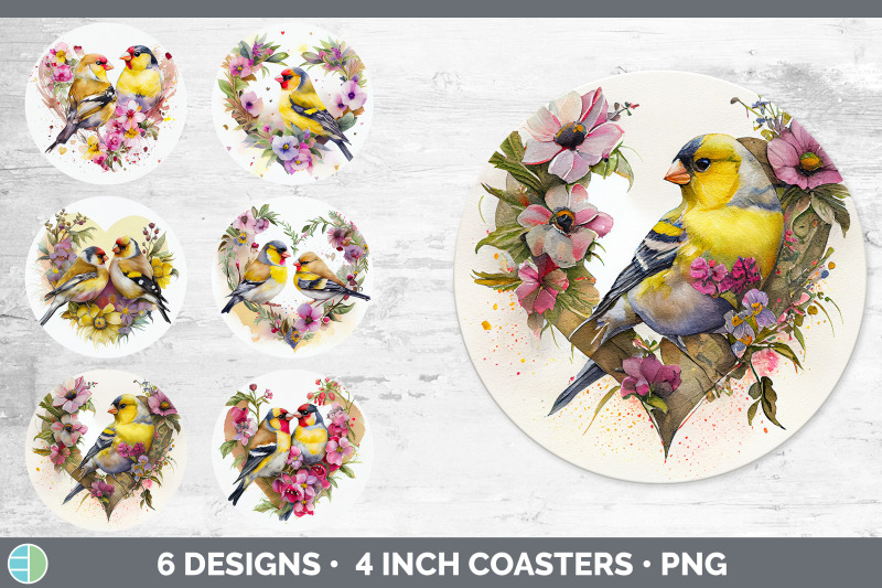 valentines-goldfinch-round-coaster-sublimation-designs-bundle