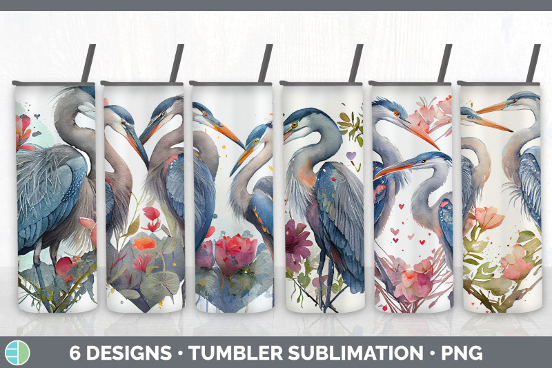 valentines-blue-heron-tumbler-sublimation-bundle