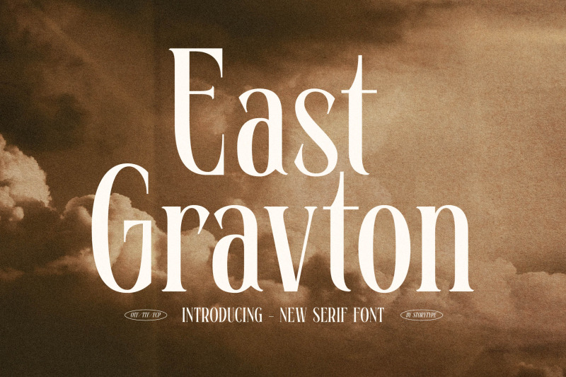 east-gravton-typeface