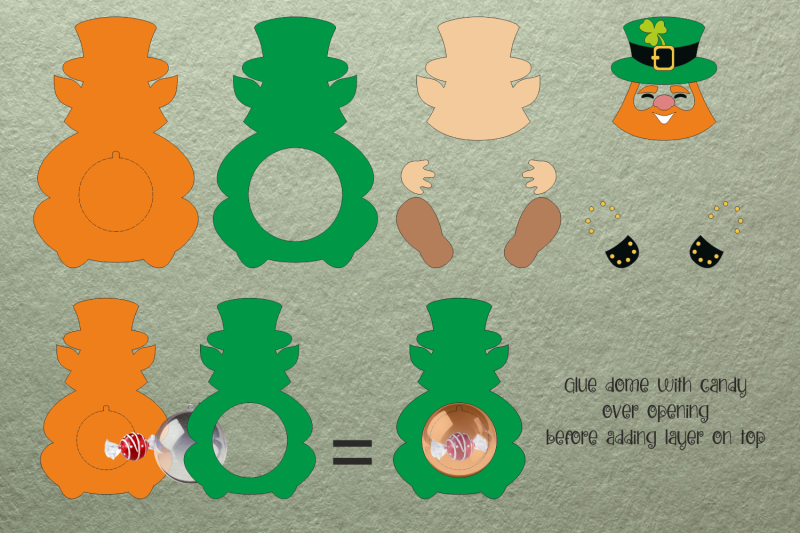 leprechaun-candy-dome-patricks-day-paper-craft-template