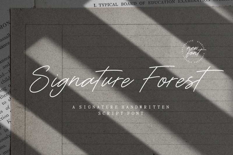 signature-forest-signature-handwritten-script-font