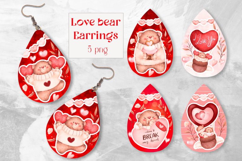 valentines-earrings-design-teardrop-earring-sublimation