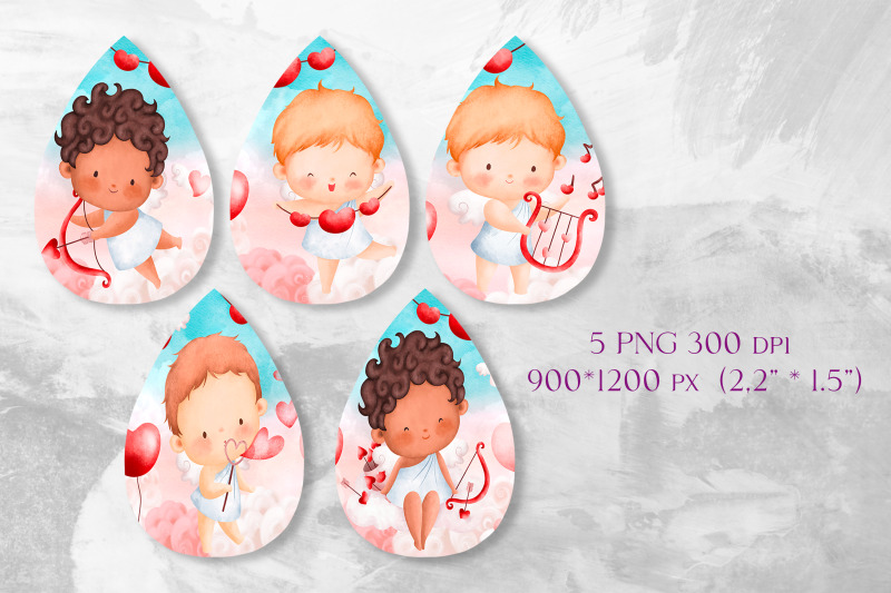 valentines-earrings-design-teardrop-earring-sublimation