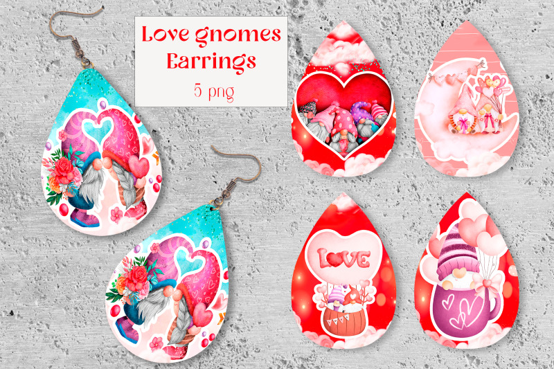 valentines-earrings-design-teardrop-earring-sublimation