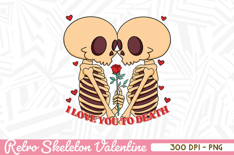 i-love-you-skeleton-couple-retro