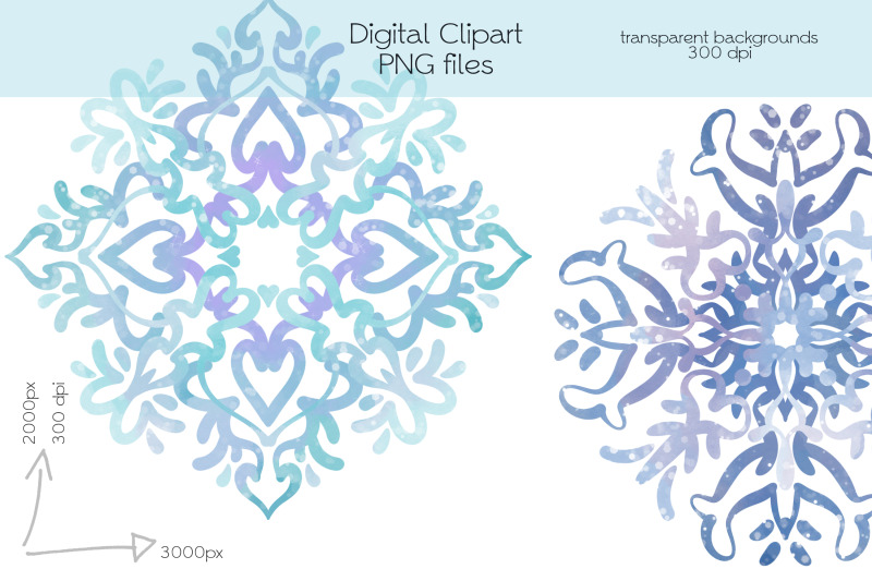 snowflakes-clipart-png-files