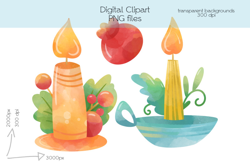 christmas-candles-clipart-png-files