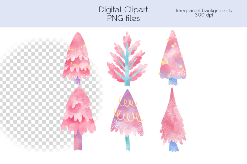 pink-christmas-tree-clipart-png-files