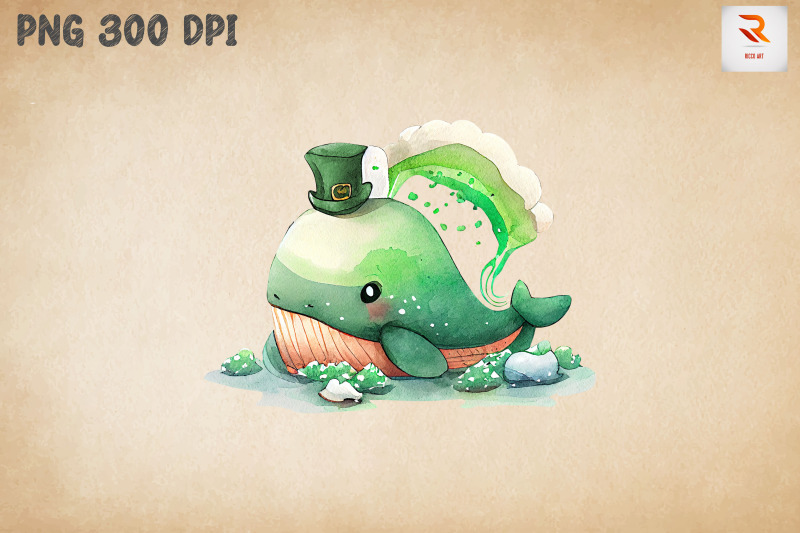 cute-whale-saint-patrick-039-s-day