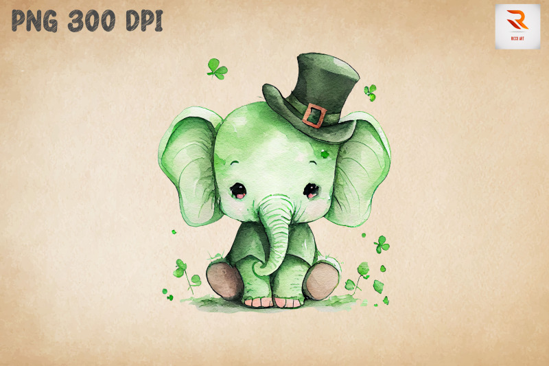 cute-elephant-saint-patrick-039-s-day