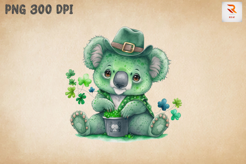 cute-koala-saint-patrick-039-s-day