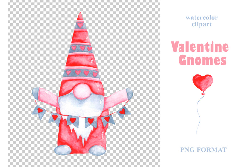 valentine-gnomes-watercolor-clipart-valentine-039-s-day-heart-love