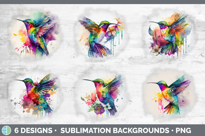 rainbow-hummingbird-background-grunge-sublimation-backgrounds