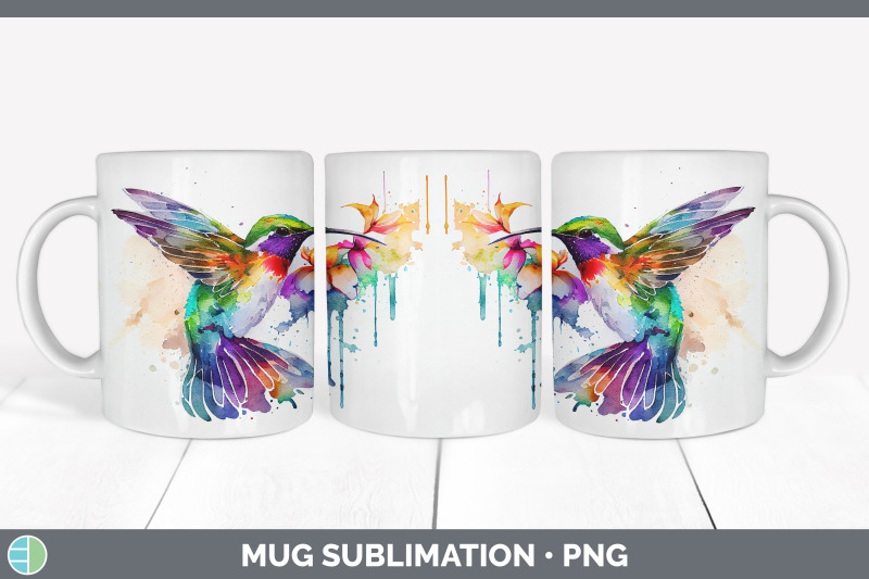 rainbow-hummingbird-mug-sublimation-coffee-cup-background-png