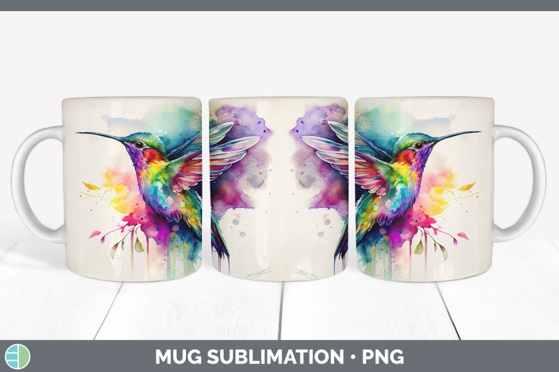 rainbow-hummingbird-mug-sublimation-coffee-cup-background-png