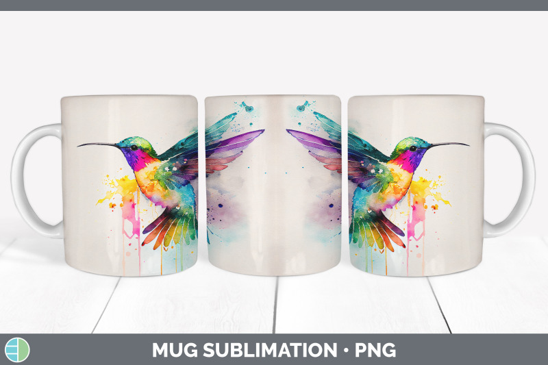 rainbow-hummingbird-mug-sublimation-coffee-cup-background-png