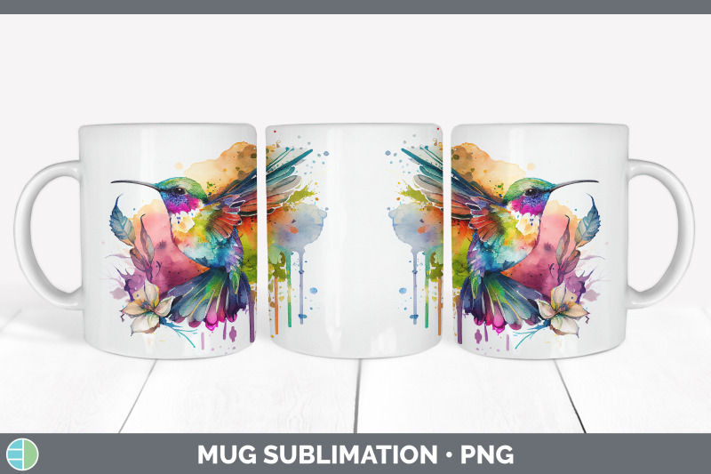 rainbow-hummingbird-mug-sublimation-coffee-cup-background-png