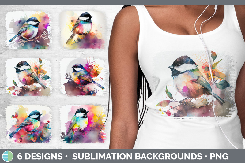 rainbow-chickadee-distressed-sublimation-background-panel