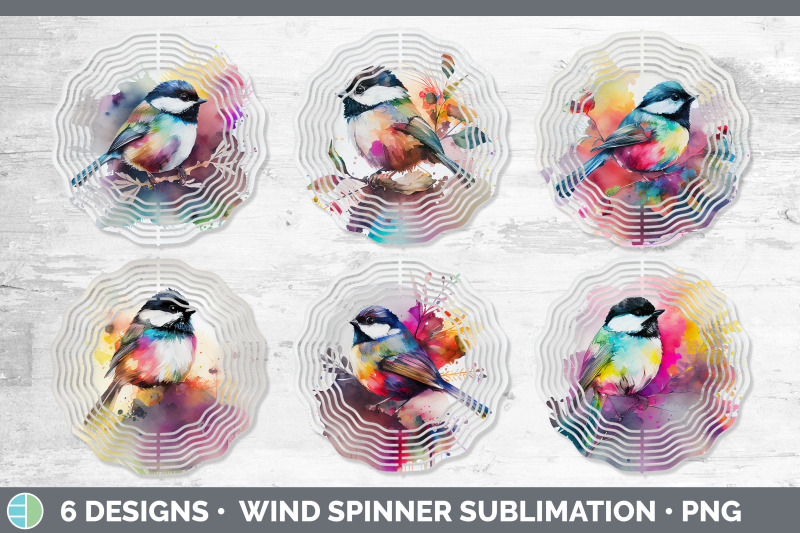 rainbow-chickadee-wind-spinner-sublimation-designs-bundle