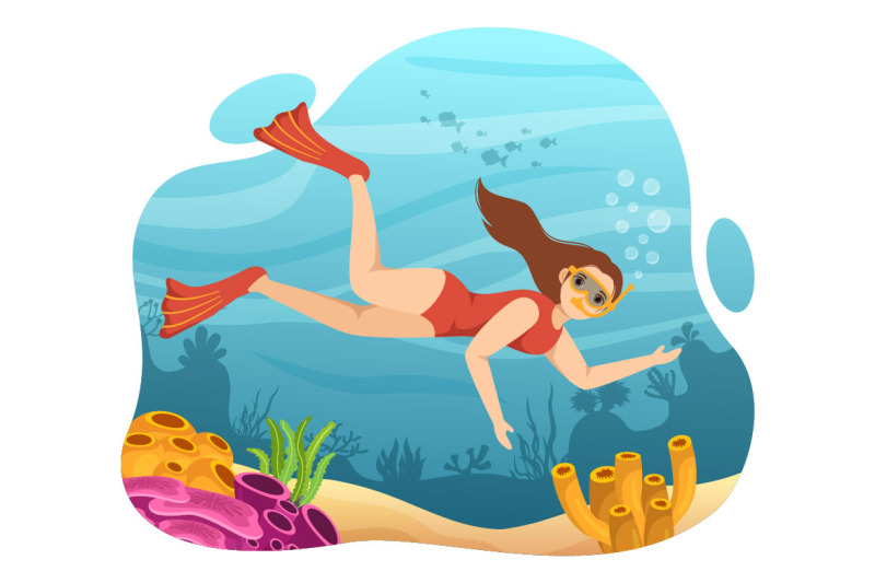 10-snorkeling-design-illustration