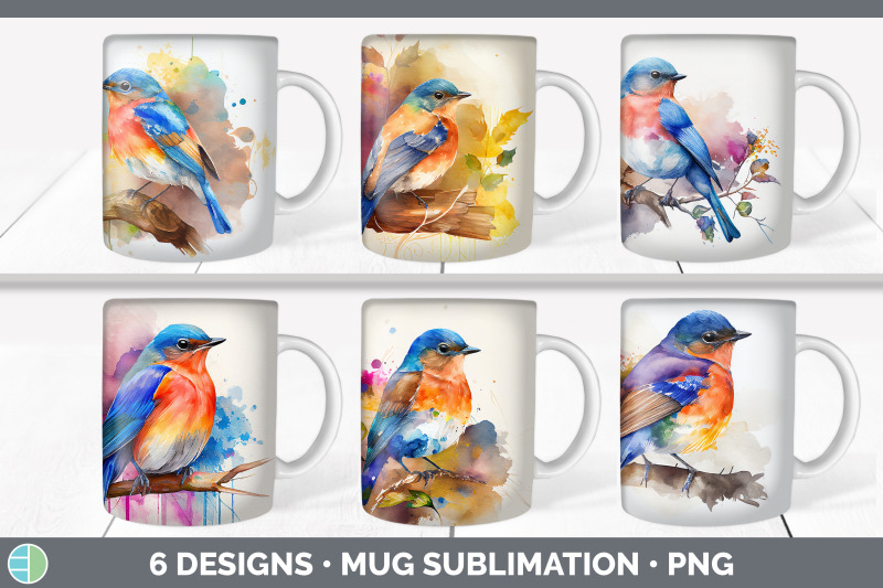 rainbow-bluebird-mug-sublimation-coffee-cup-background-png