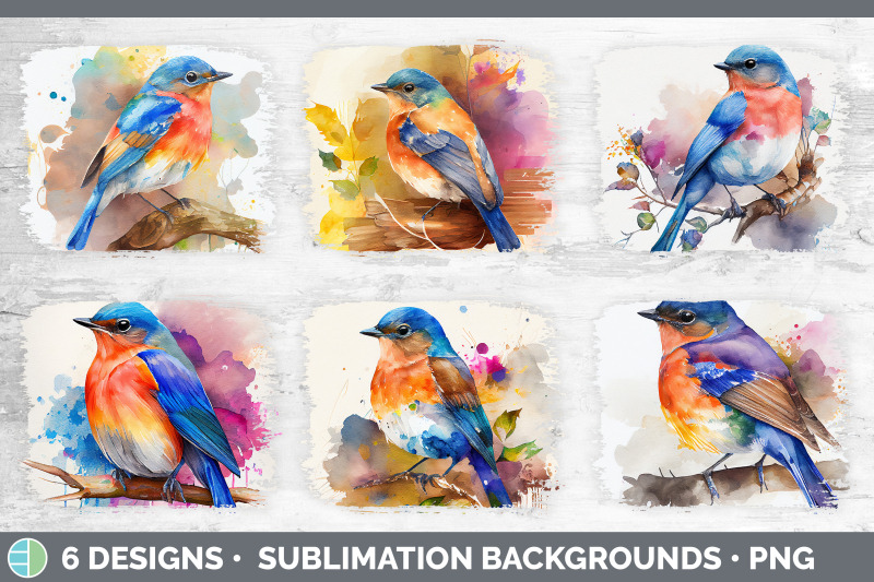 rainbow-bluebird-distressed-sublimation-background-panel