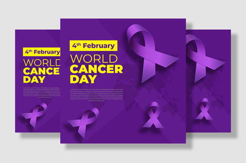 world-cancer-day-social-media-post-bundle