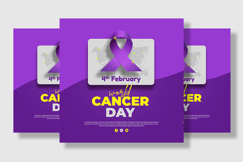 world-cancer-day-social-media-post-bundle