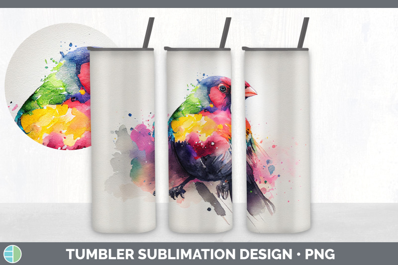 rainbow-finch-tumbler-sublimation-bundle