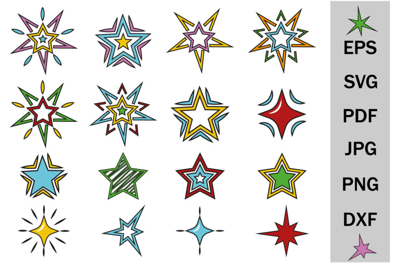 a-set-of-clipart-colored-stars-print-sublimation-by-layers